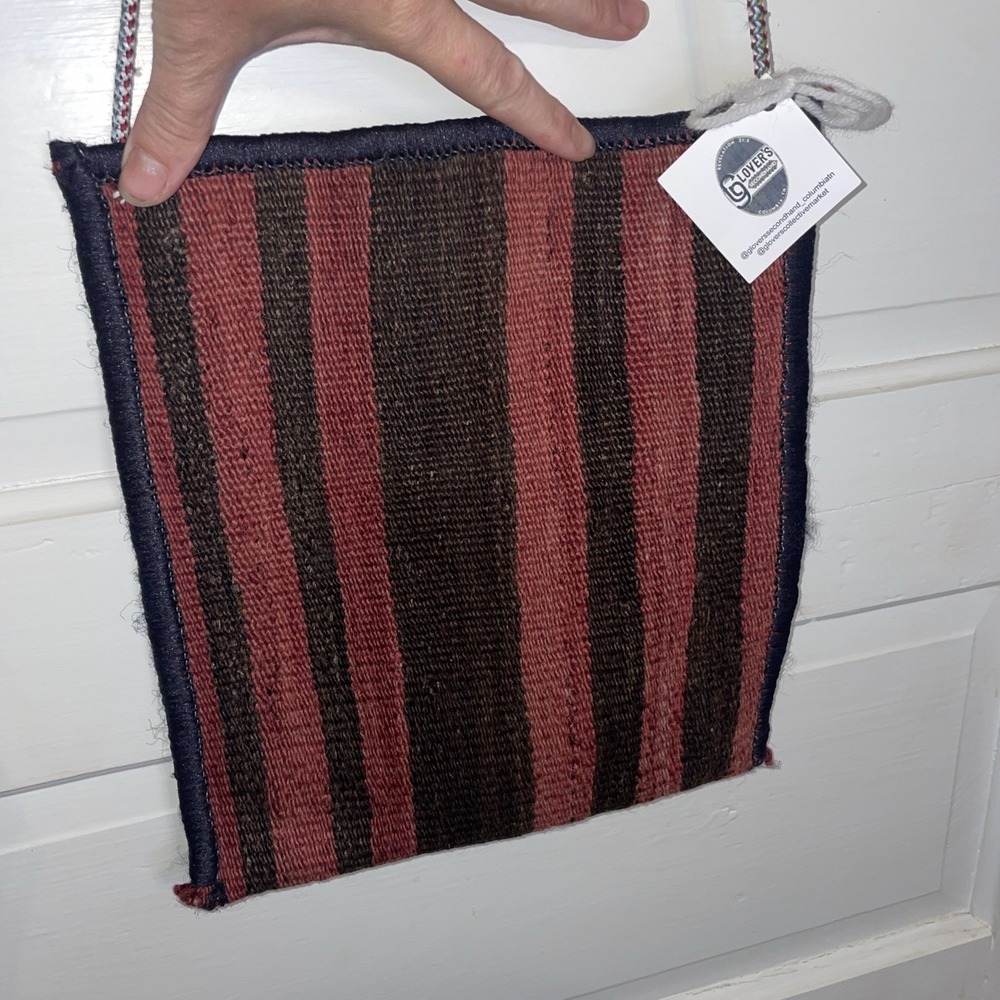 NWT Recycled Wool Over the‎ Shoulder Bag | Festival Hippie Boho Core Dark Colors